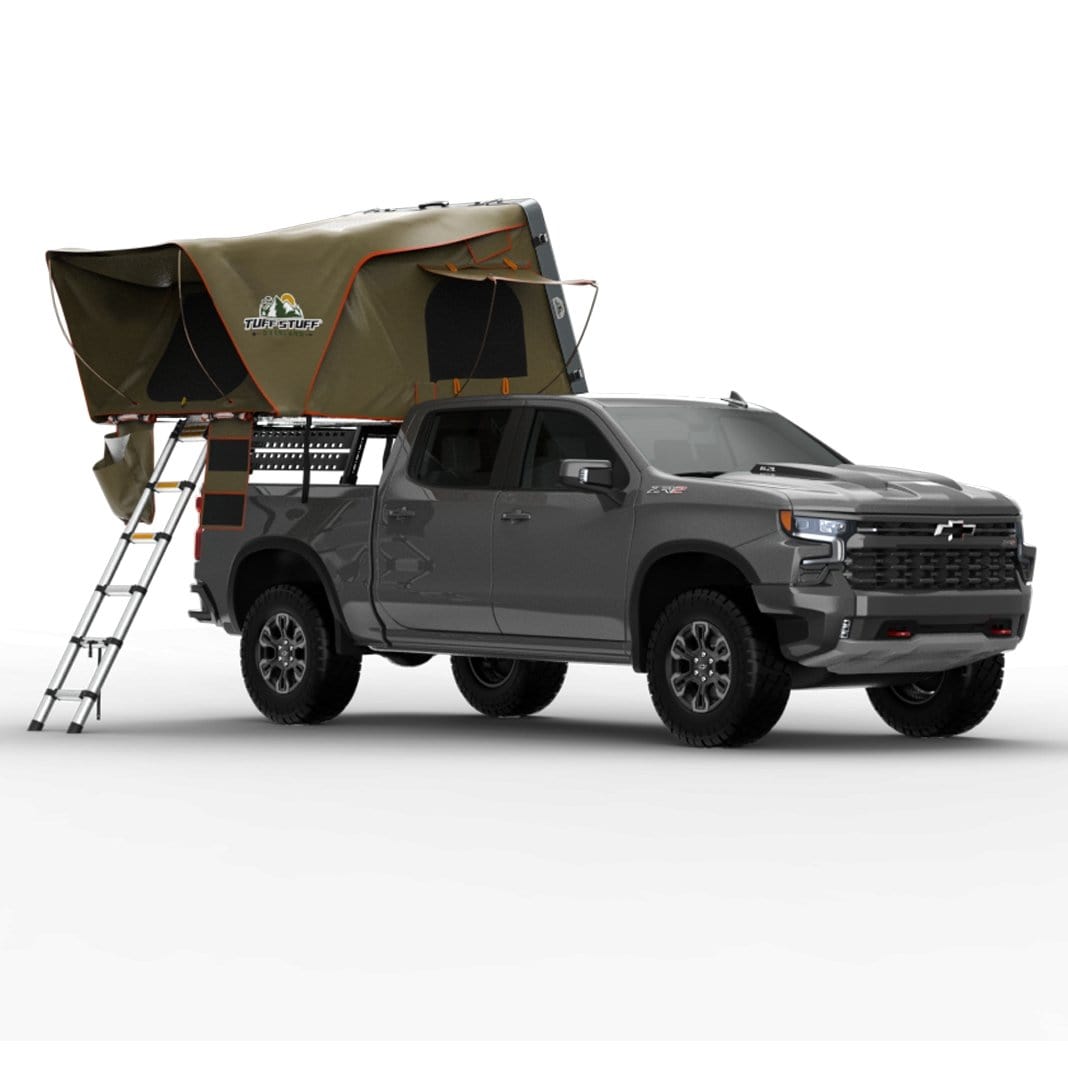 Tuff Stuff Overland Roof Top Tent Alpha Hardshell Rooftop Tent from Tuff Stuff Overland