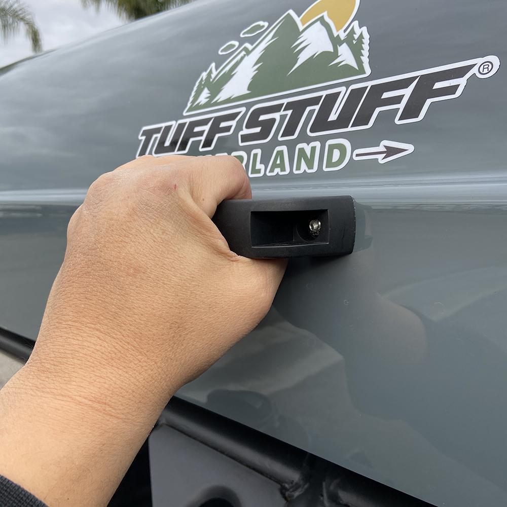 Tuff Stuff Overland Roof Top Tent Alpha Hardshell Rooftop Tent from Tuff Stuff Overland