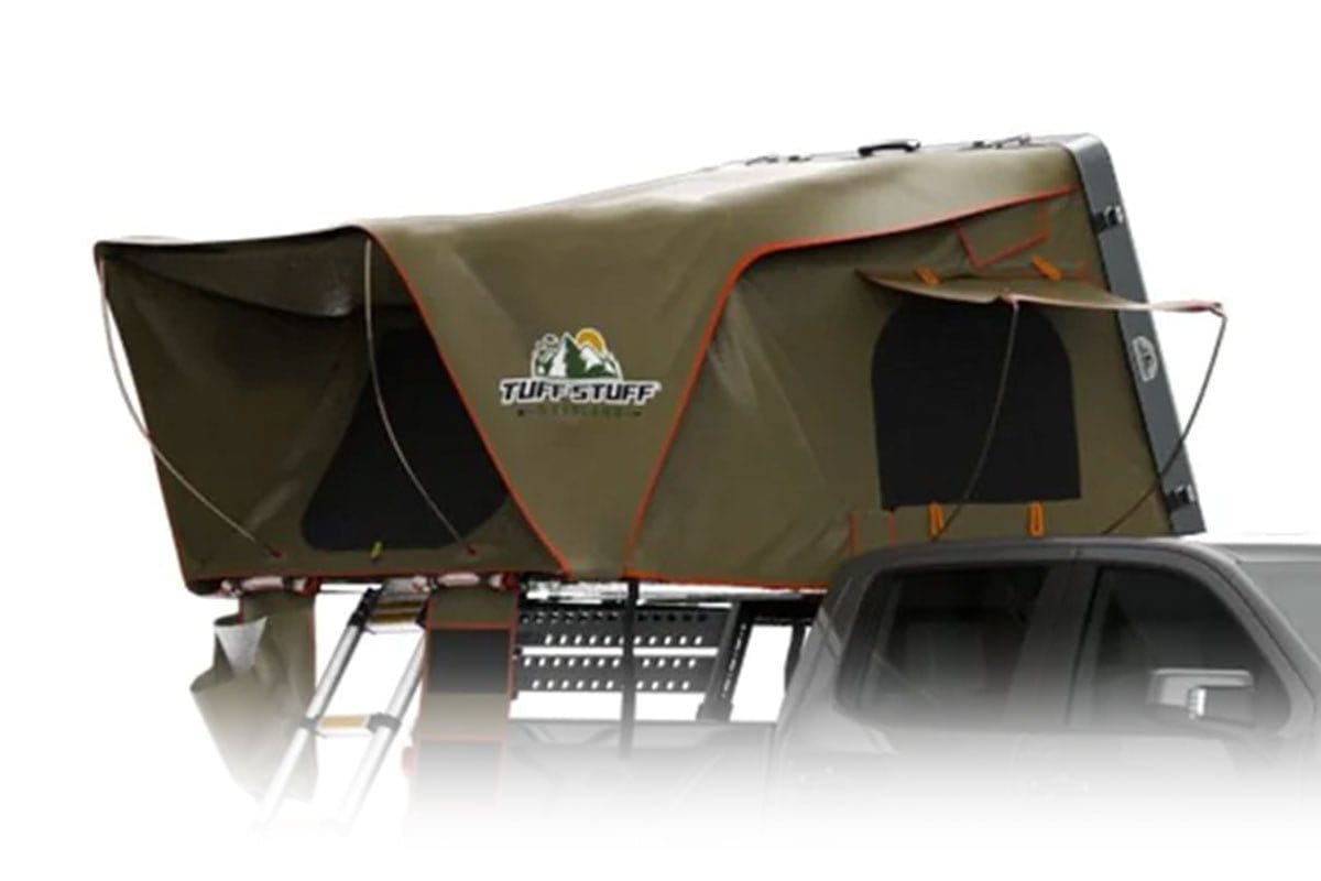 Tuff Stuff Overland Roof Top Tent Alpha Hardshell Rooftop Tent from Tuff Stuff Overland