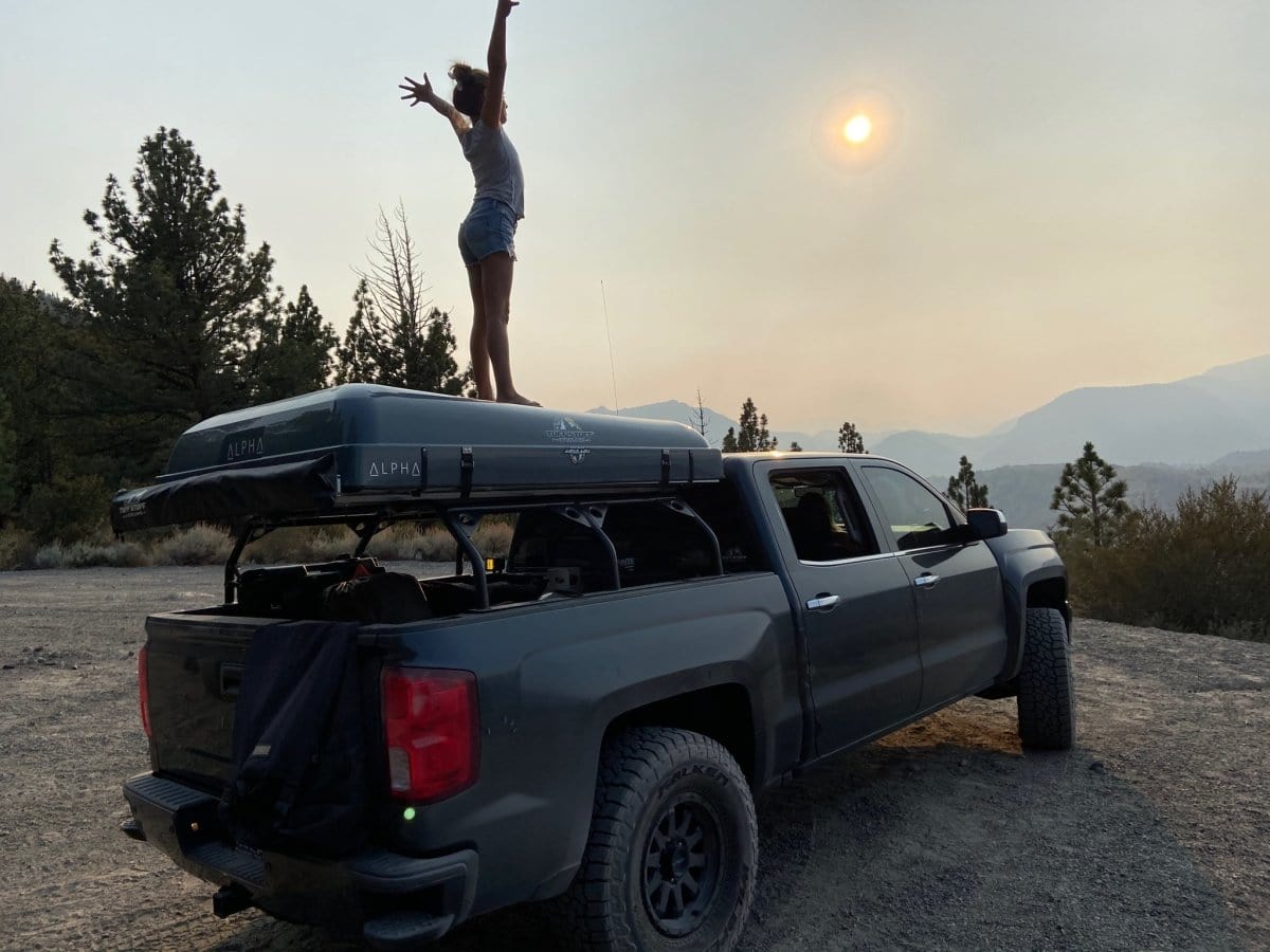 Tuff Stuff Overland Roof Top Tent Alpha Hardshell Rooftop Tent from Tuff Stuff Overland