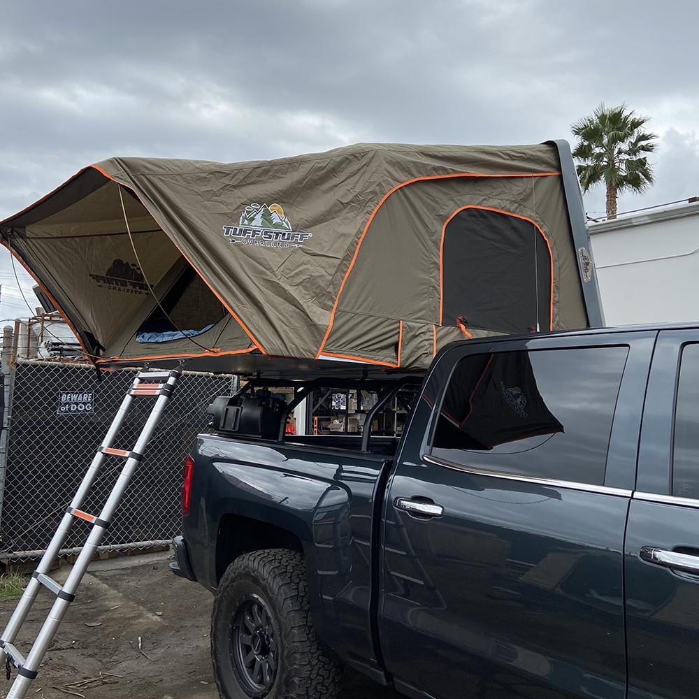 Tuff Stuff Overland Roof Top Tent Alpha Hardshell Rooftop Tent from Tuff Stuff Overland