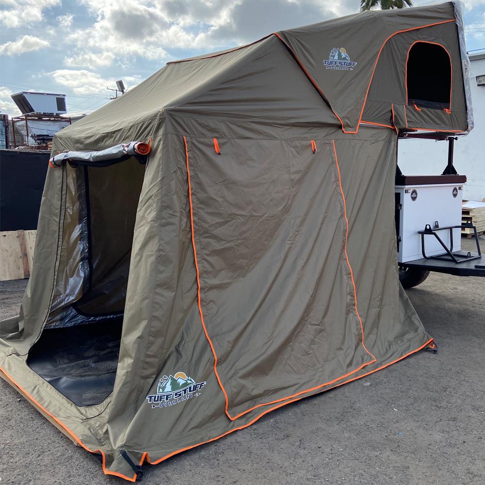 Tuff Stuff Overland Roof Top Tent Alpha Hardshell Rooftop Tent from Tuff Stuff Overland