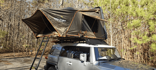 Tuff Stuff Overland Roof Top Tent Alpha Hardshell Rooftop Tent from Tuff Stuff Overland