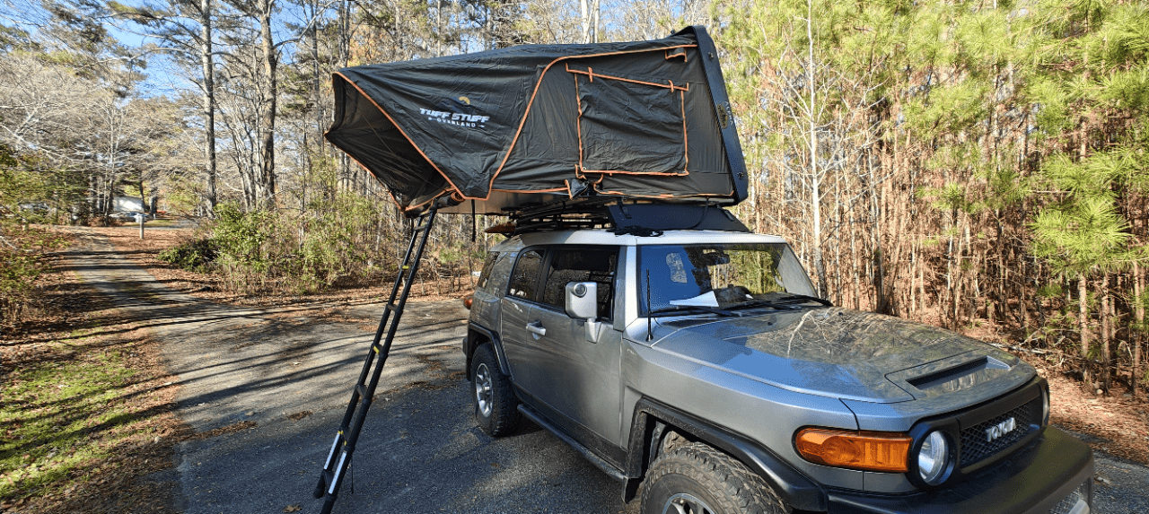 Tuff Stuff Overland Roof Top Tent Alpha Hardshell Rooftop Tent from Tuff Stuff Overland
