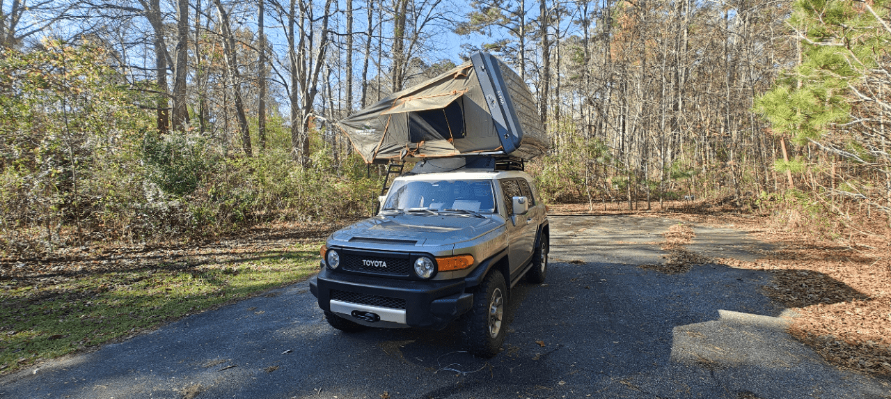 Tuff Stuff Overland Roof Top Tent Alpha Hardshell Rooftop Tent from Tuff Stuff Overland
