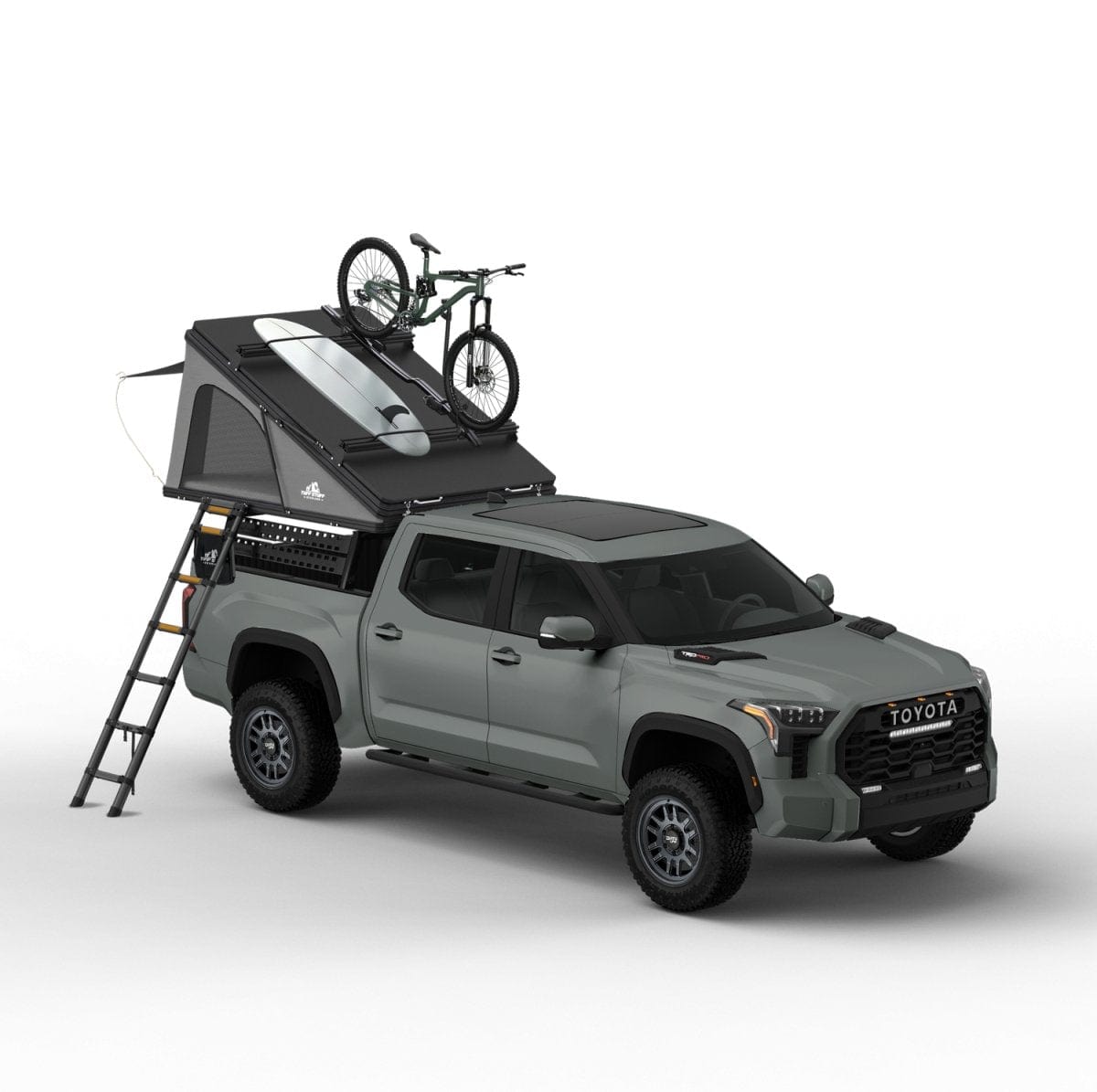 Tuff Stuff Overland Roof Top Tent Alpine Hardshell Rooftop Tent from Tuff Stuff Overland