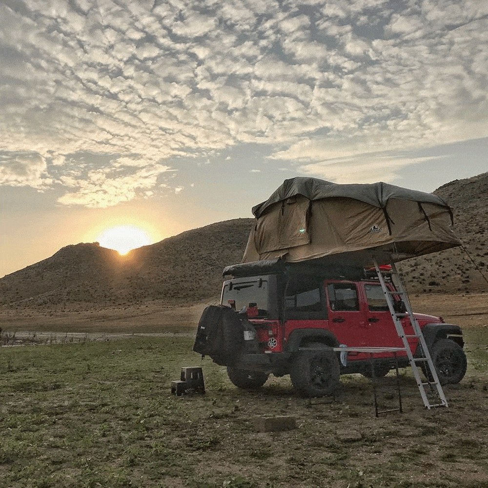 Tuff Stuff Overland Roof Top Tent Ranger 65 3 Person Rooftop Tent from Tuff Stuff Overland