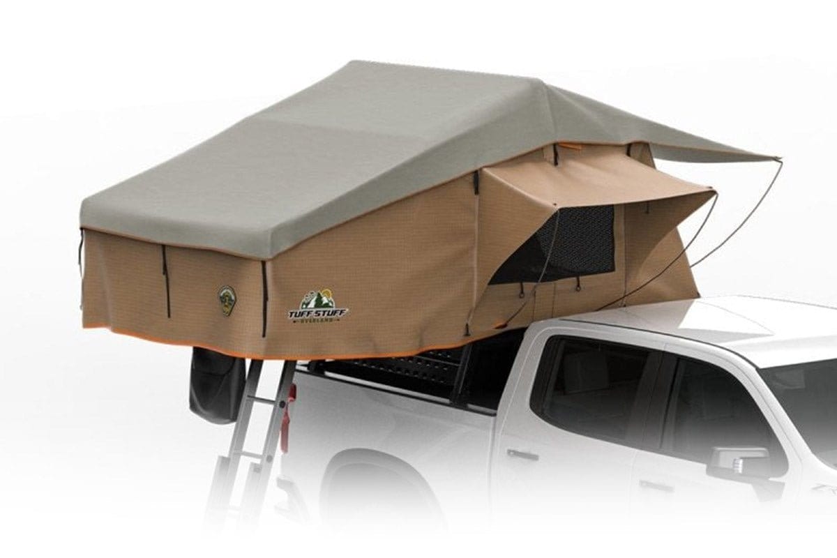 Tuff Stuff Overland Roof Top Tent Ranger 65 3 Person Rooftop Tent from Tuff Stuff Overland