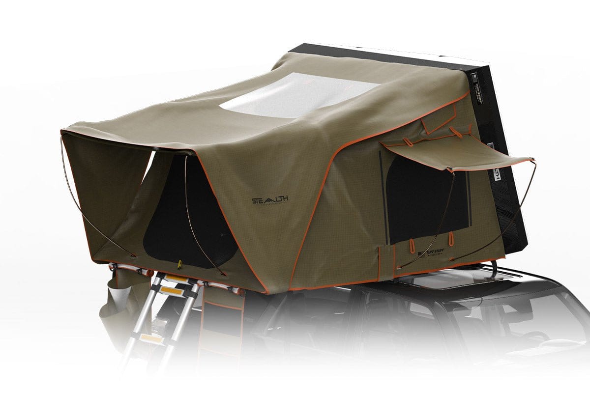 Tuff Stuff Overland Roof Top Tent Stealth Hardshell Rooftop Tent from Tuff Stuff Overland