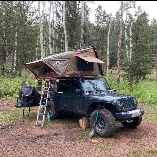Tuff Stuff Overland Roof Top Tent Stealth Hardshell Rooftop Tent from Tuff Stuff Overland