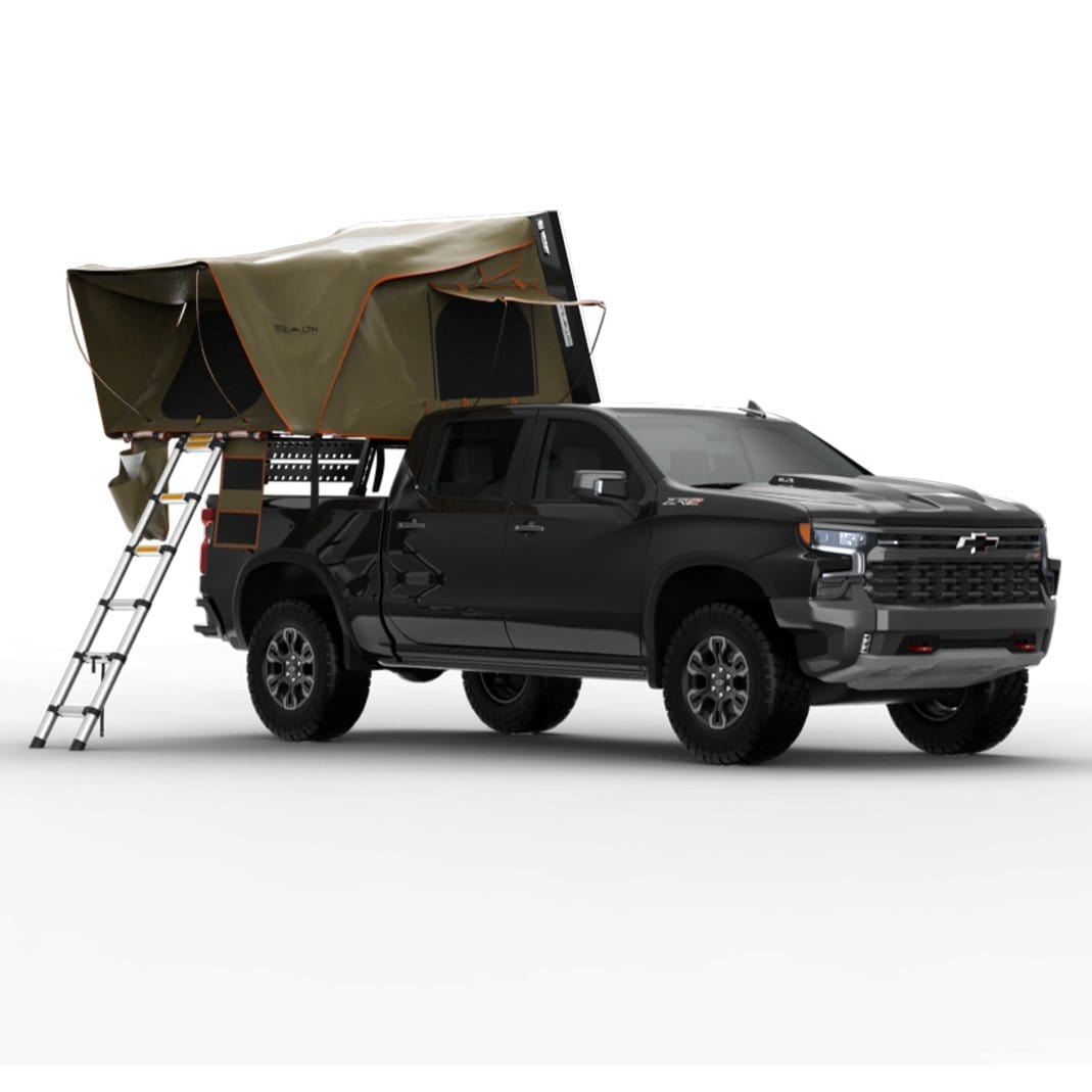Tuff Stuff Overland Roof Top Tent Stealth Hardshell Rooftop Tent from Tuff Stuff Overland