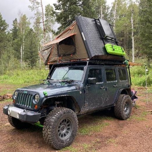 Tuff Stuff Overland Roof Top Tent Stealth Hardshell Rooftop Tent from Tuff Stuff Overland