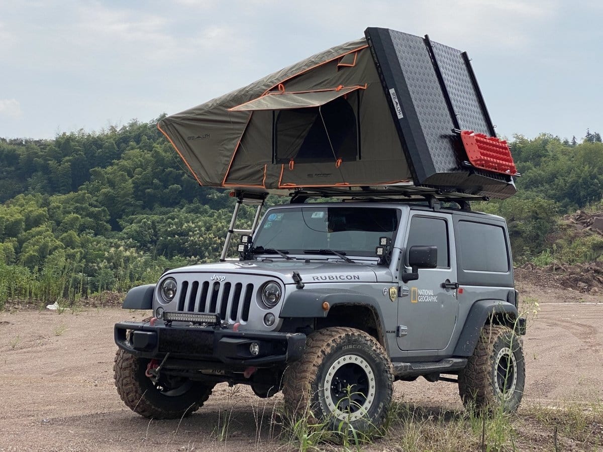 Tuff Stuff Overland Roof Top Tent Stealth Hardshell Rooftop Tent from Tuff Stuff Overland