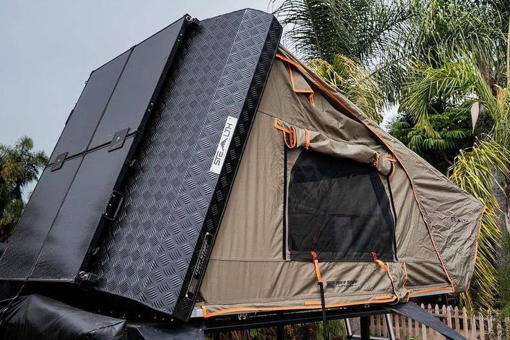 Tuff Stuff Overland Roof Top Tent Stealth Hardshell Rooftop Tent from Tuff Stuff Overland
