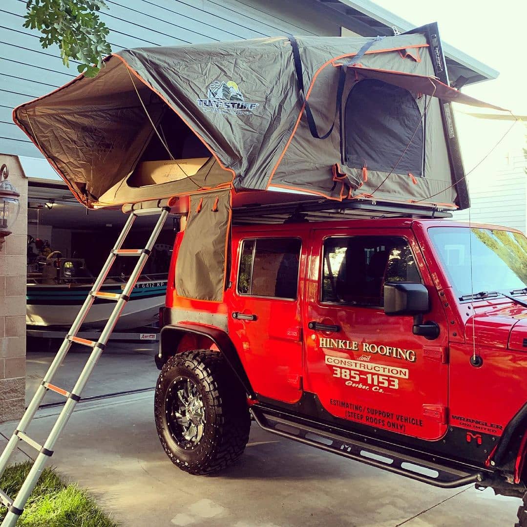 Tuff Stuff Overland Roof Top Tent Stealth Hardshell Rooftop Tent from Tuff Stuff Overland
