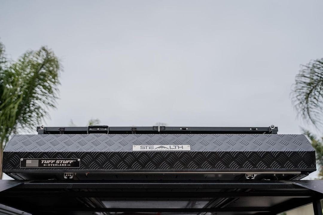 Tuff Stuff Overland Roof Top Tent Stealth Hardshell Rooftop Tent from Tuff Stuff Overland