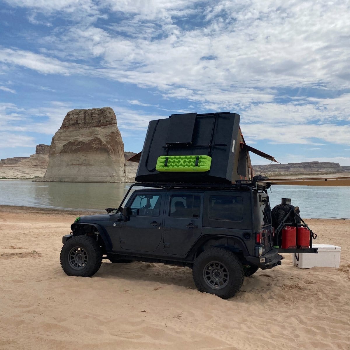 Tuff Stuff Overland Roof Top Tent Stealth Hardshell Rooftop Tent from Tuff Stuff Overland