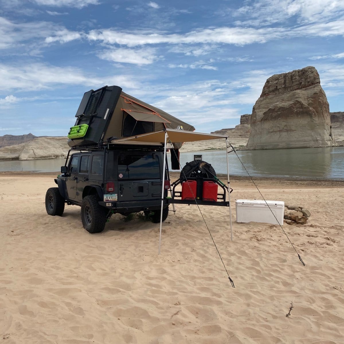 Tuff Stuff Overland Roof Top Tent Stealth Hardshell Rooftop Tent from Tuff Stuff Overland