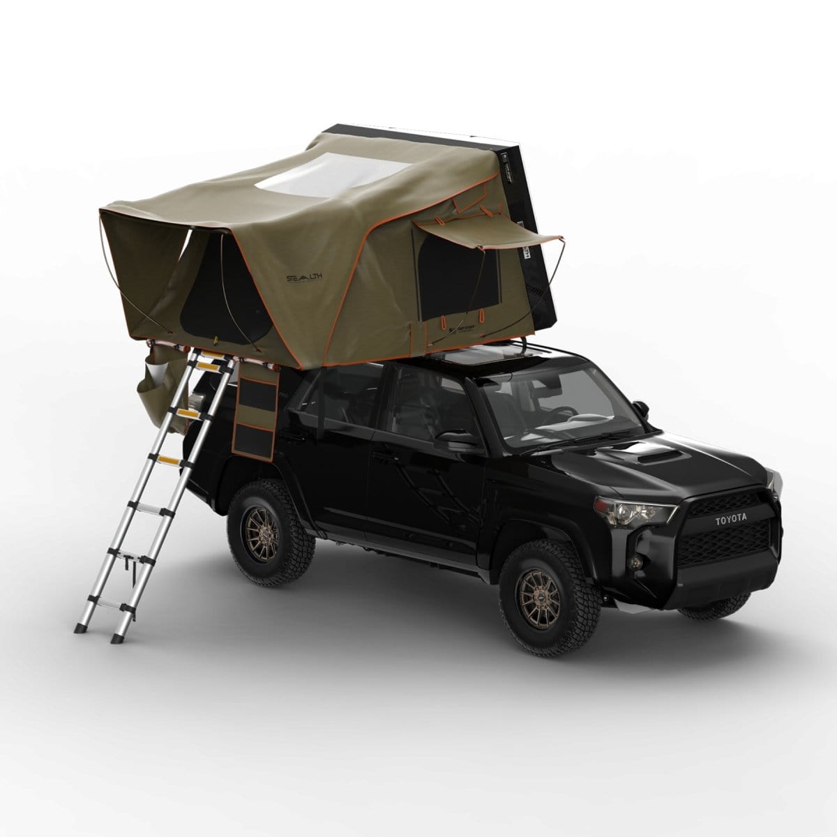 Tuff Stuff Overland Roof Top Tent Stealth Hardshell Rooftop Tent from Tuff Stuff Overland