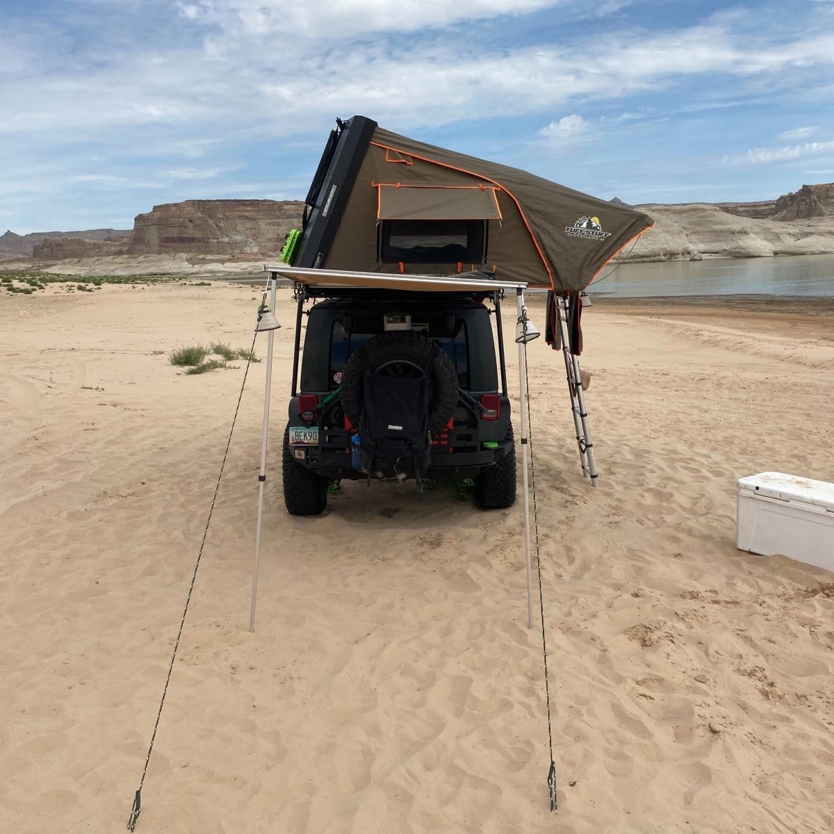 Tuff Stuff Overland Roof Top Tent Stealth Hardshell Rooftop Tent from Tuff Stuff Overland