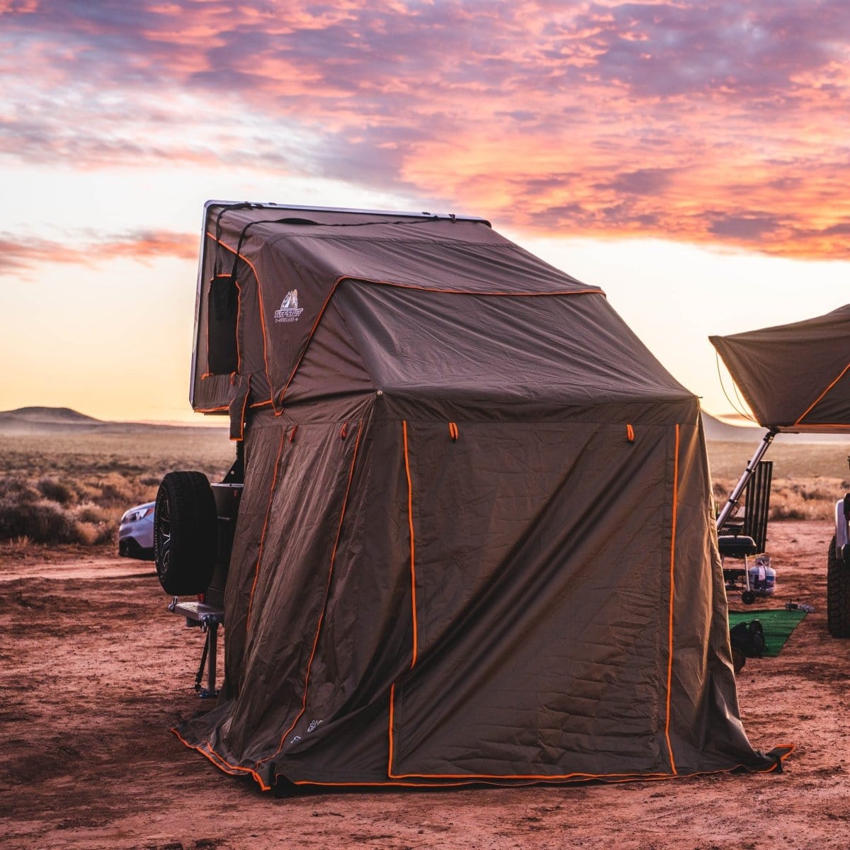 Tuff Stuff Overland Roof Top Tent Stealth Hardshell Rooftop Tent from Tuff Stuff Overland