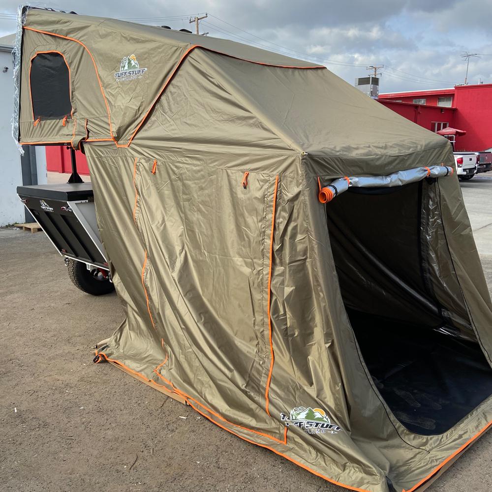 Tuff Stuff Overland Roof Top Tent Stealth Hardshell Rooftop Tent from Tuff Stuff Overland