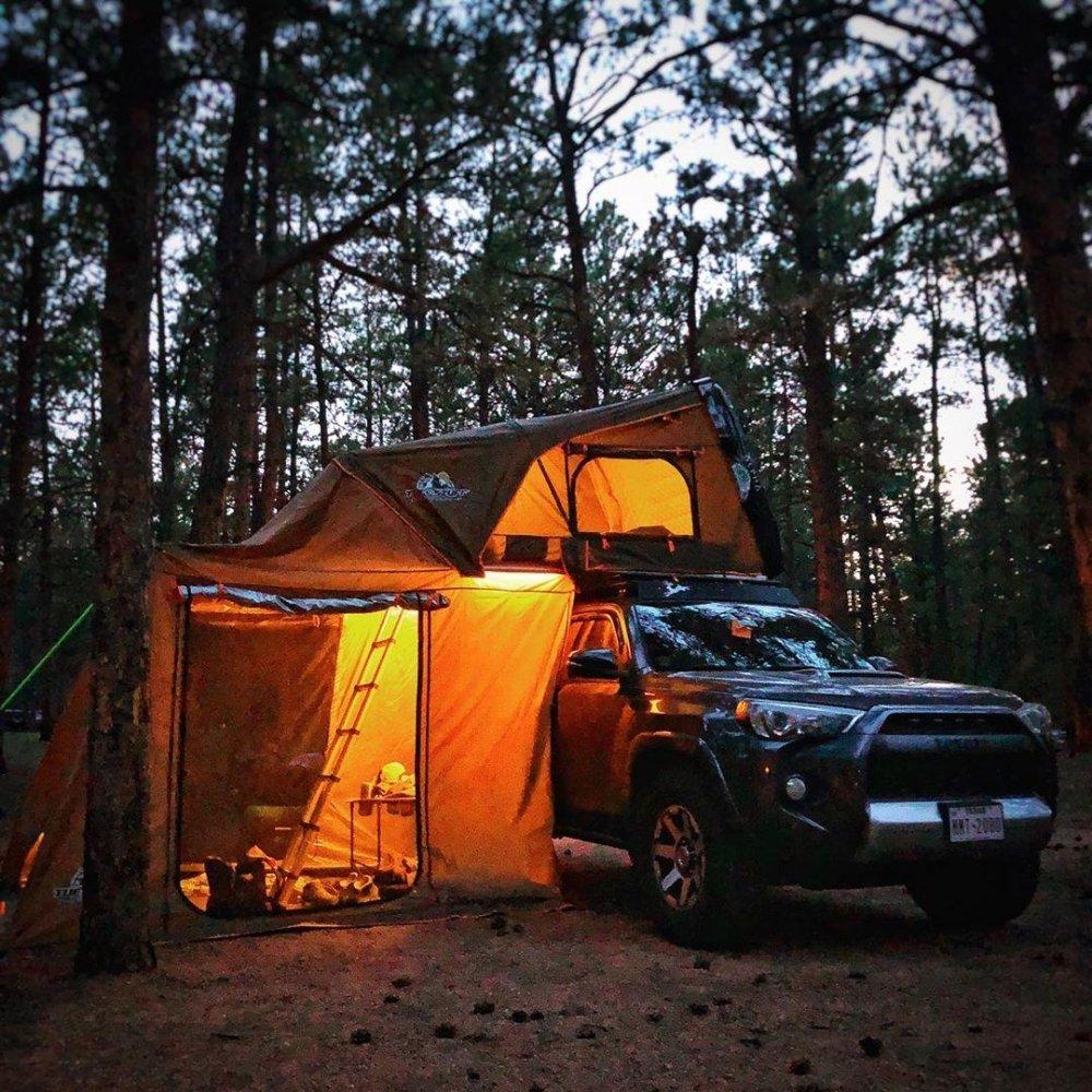 Tuff Stuff Overland Roof Top Tent Stealth Hardshell Rooftop Tent from Tuff Stuff Overland