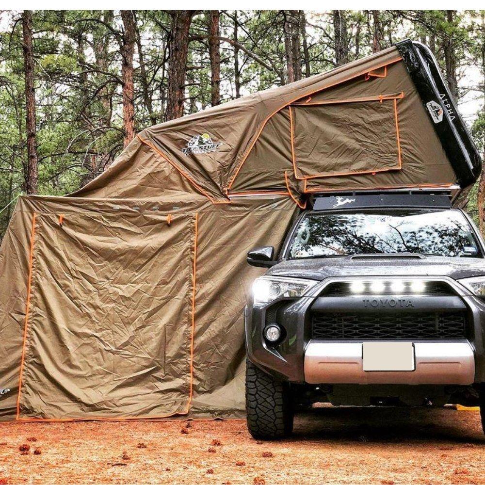 Tuff Stuff Overland Roof Top Tent Stealth Hardshell Rooftop Tent from Tuff Stuff Overland