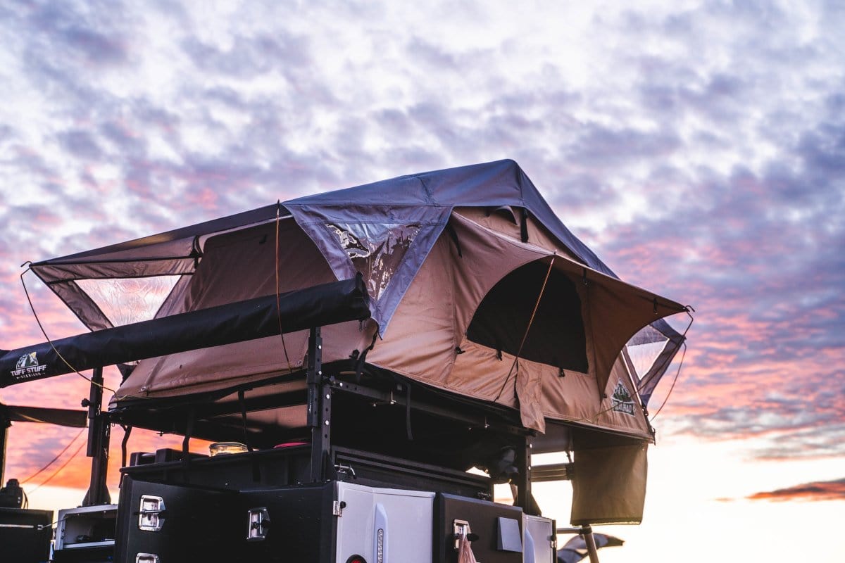Tuff Stuff Overland Roof Top Tent Trailhead Rooftop Tent from Tuff Stuff Overland