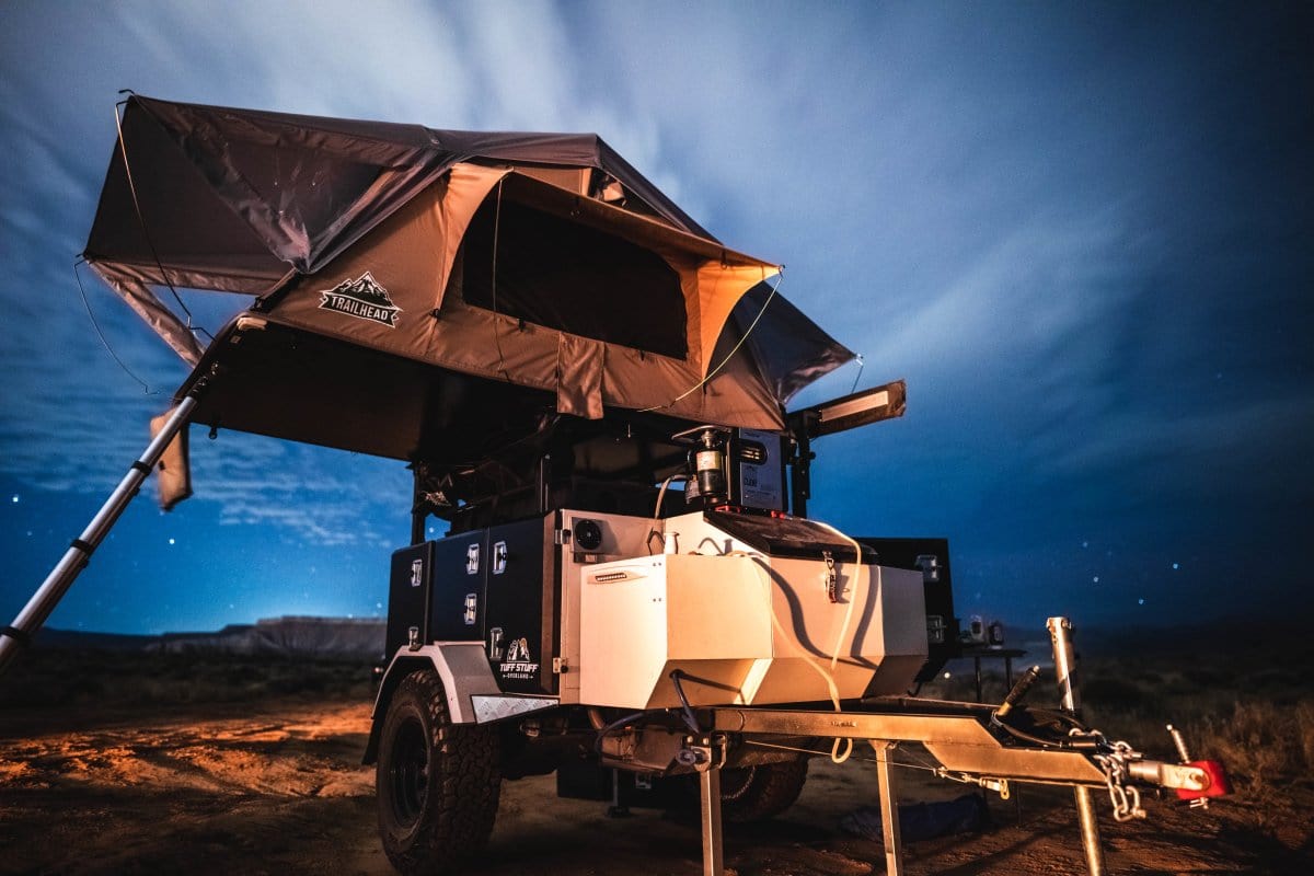 Tuff Stuff Overland Roof Top Tent Trailhead Rooftop Tent from Tuff Stuff Overland