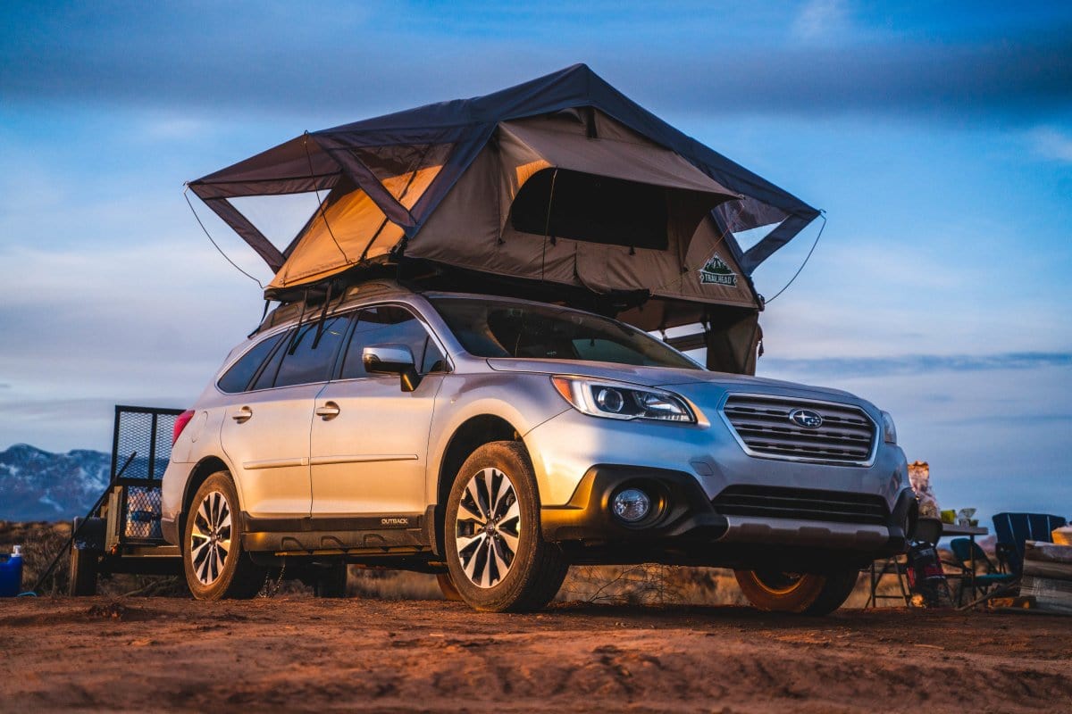 Tuff Stuff Overland Roof Top Tent Trailhead Rooftop Tent from Tuff Stuff Overland