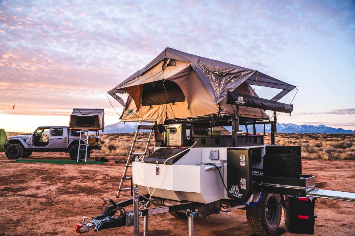Tuff Stuff Overland Roof Top Tent Trailhead Rooftop Tent from Tuff Stuff Overland