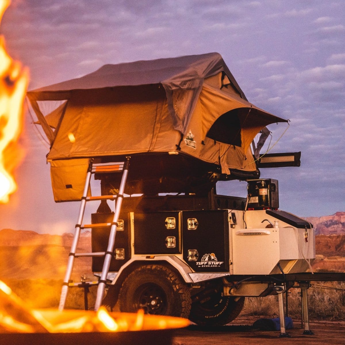 Tuff Stuff Overland Roof Top Tent Trailhead Rooftop Tent from Tuff Stuff Overland