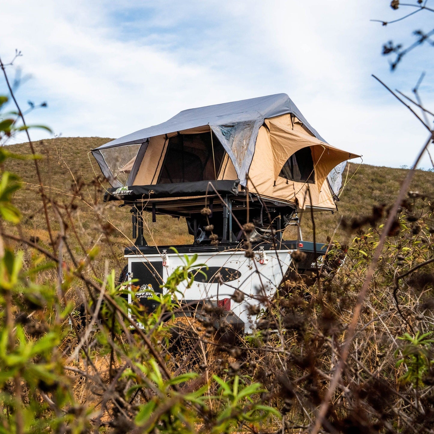 Tuff Stuff Overland Roof Top Tent Trailhead Rooftop Tent from Tuff Stuff Overland