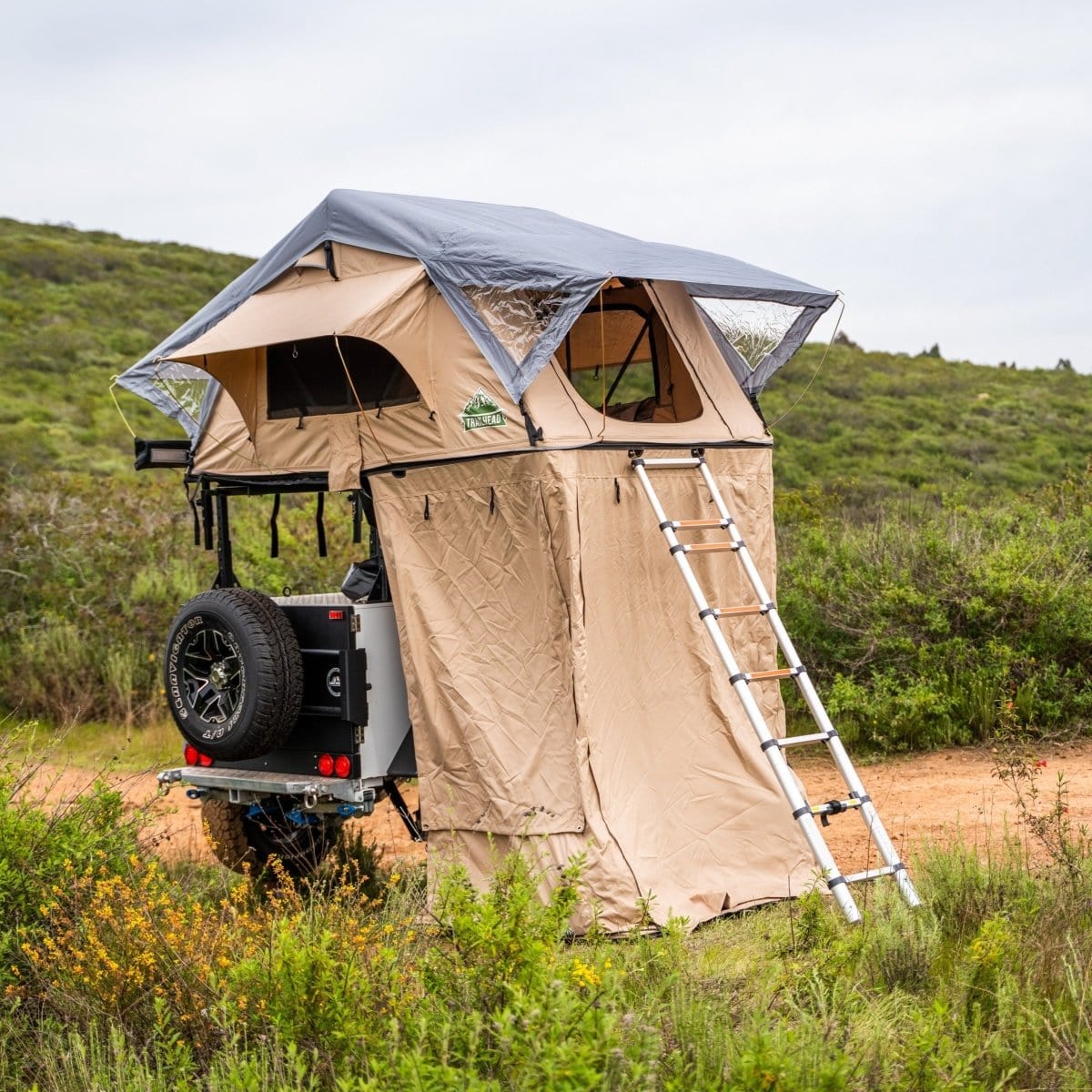 Tuff Stuff Overland Roof Top Tent Trailhead Rooftop Tent from Tuff Stuff Overland