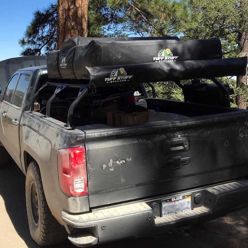 Tuff Stuff Overland Tent Truck Bed Rack Truck Bed Rack | For Rooftop Tents | Tuff Stuff Overland