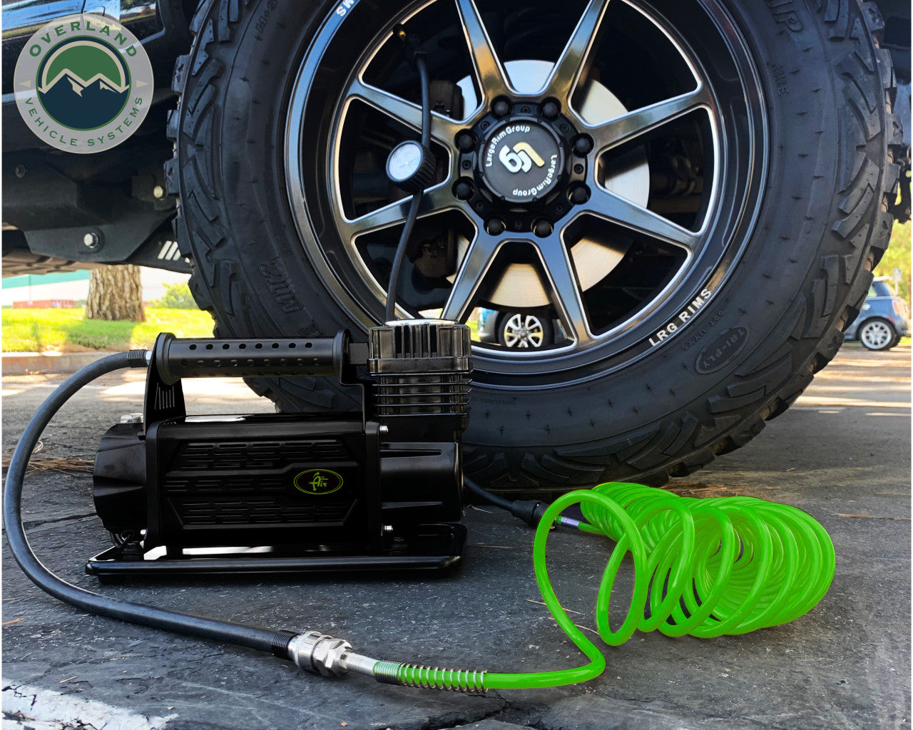 Up Down Air-5.6 CFM Air Compressor System w/Digital Tire Deflator | Tire Repair Kit | Up Down Air-High-Performance Air Compressor | Portable Tire Inflator-55-1003