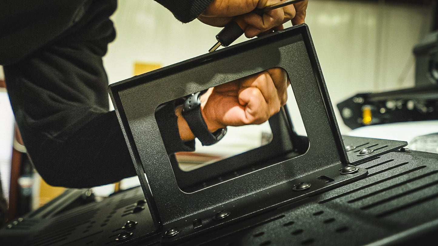 upTOP Overland Baja Bed Rack upTOP Overland | BAJA BED RACK TIRE CARRIER