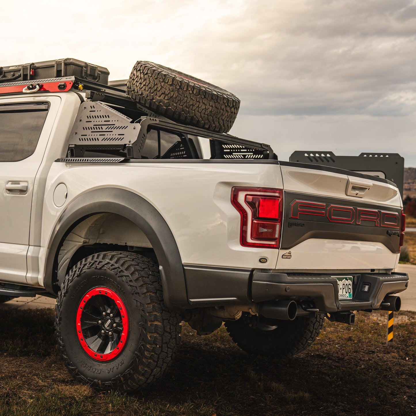 upTOP Overland Baja Bed Rack upTOP Overland | BAJA BED RACK & TIRE CARRIER COMBO KIT