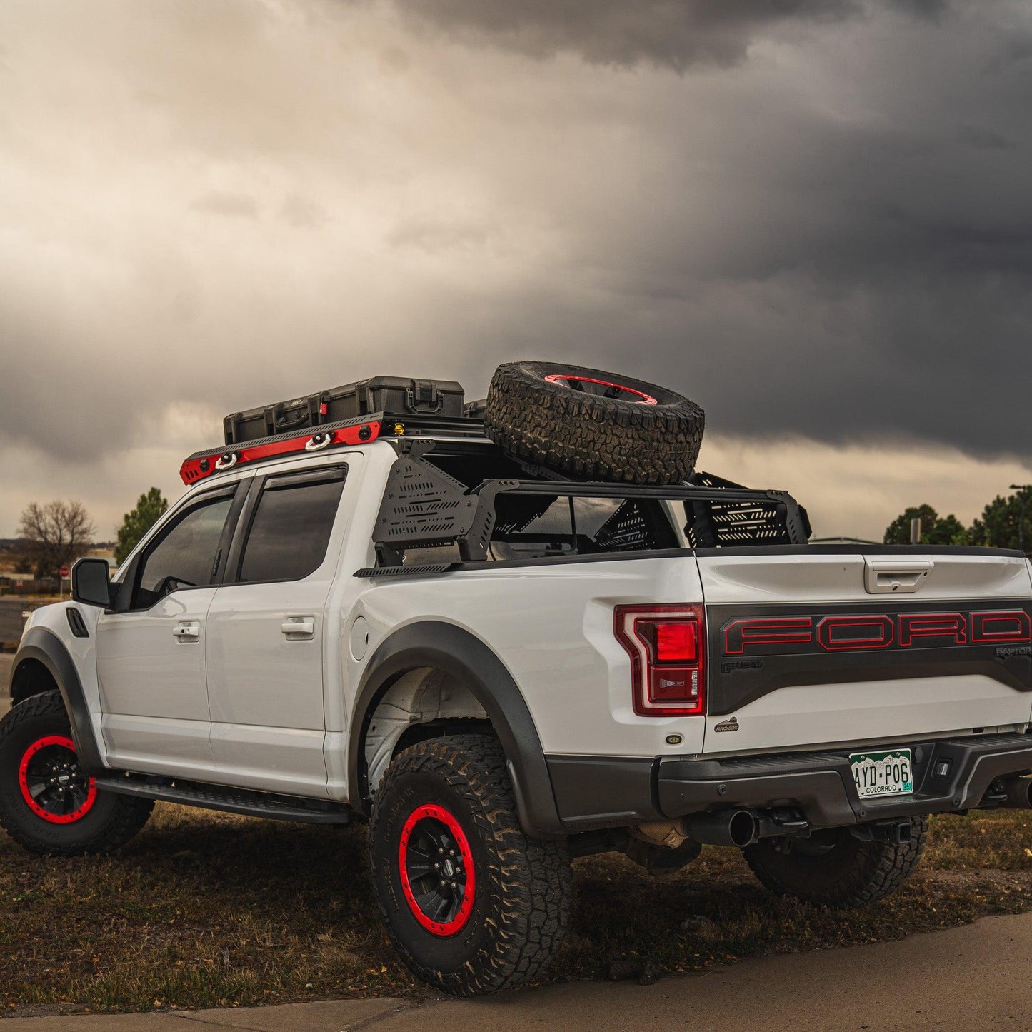 upTOP Overland Baja Bed Rack upTOP Overland | BAJA BED RACK & TIRE CARRIER COMBO KIT