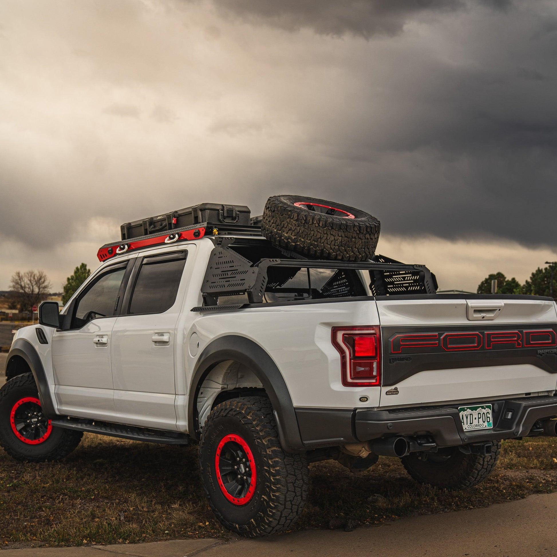 upTOP Overland Baja Bed Rack upTOP Overland | BAJA BED RACK & TIRE CARRIER COMBO KIT