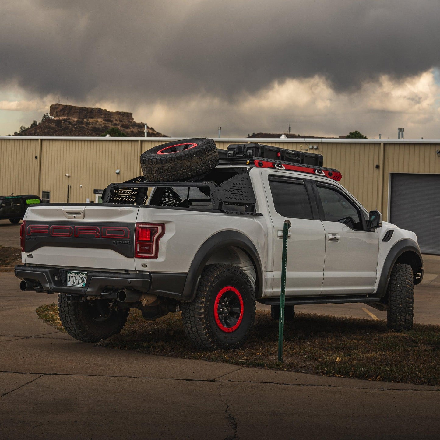 upTOP Overland Baja Bed Rack upTOP Overland | BAJA BED RACK & TIRE CARRIER COMBO KIT