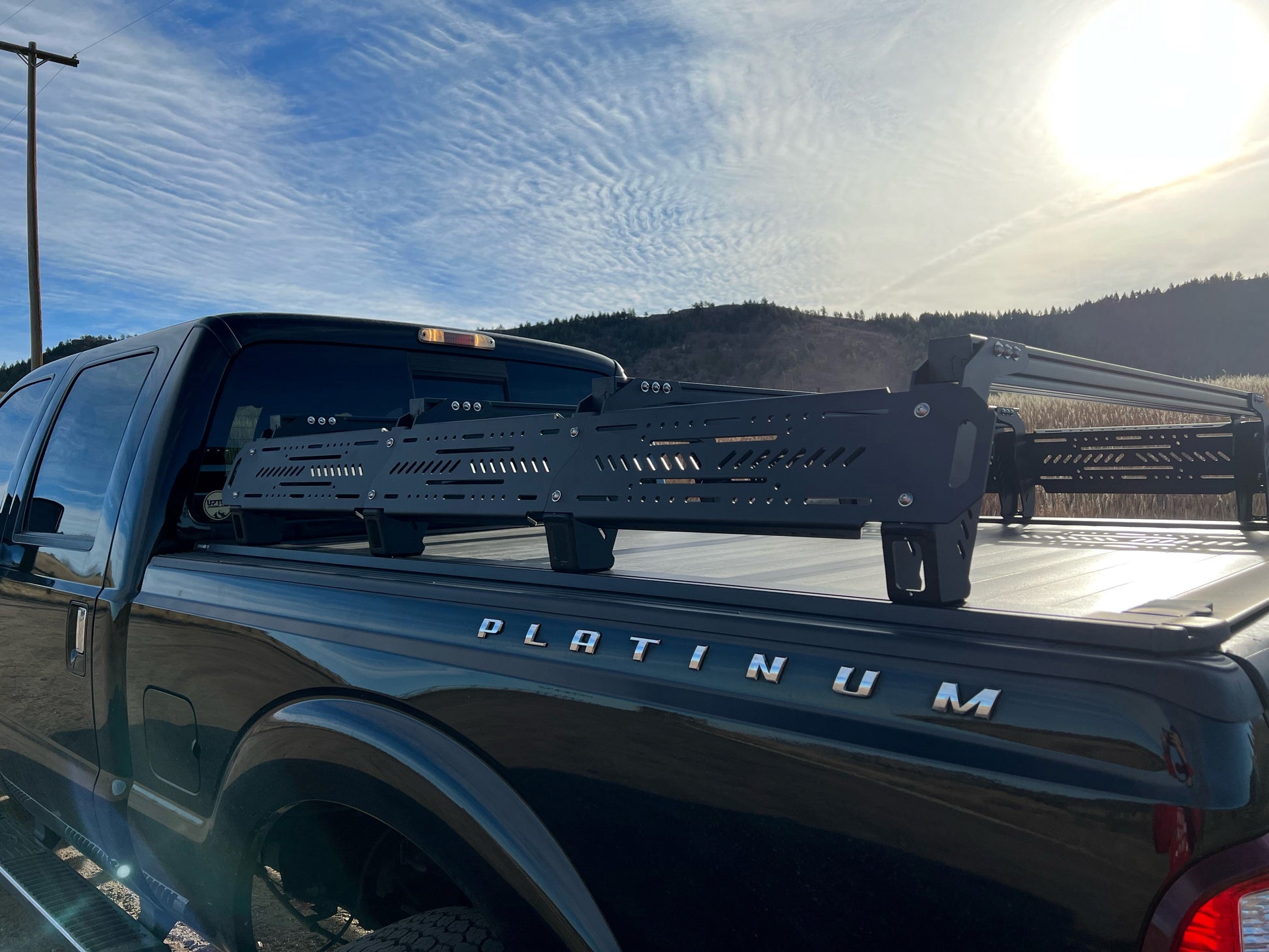 upTOP Overland Overland Bed Rack upTOP Overland | TRUSS AFS RETRAX (ADAPTIVE FULL SIZE TRUCK BED RACK)