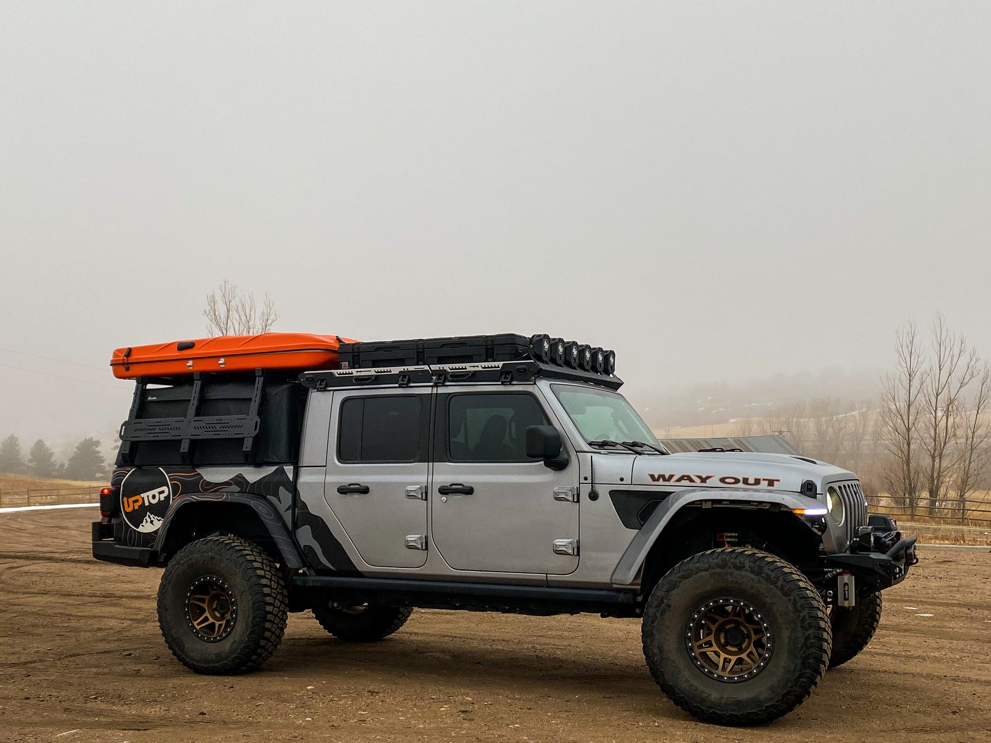upTOP Overland Overland Bed Rack upTOP Overland | TRUSS Soft Top Compatible Bed Rack