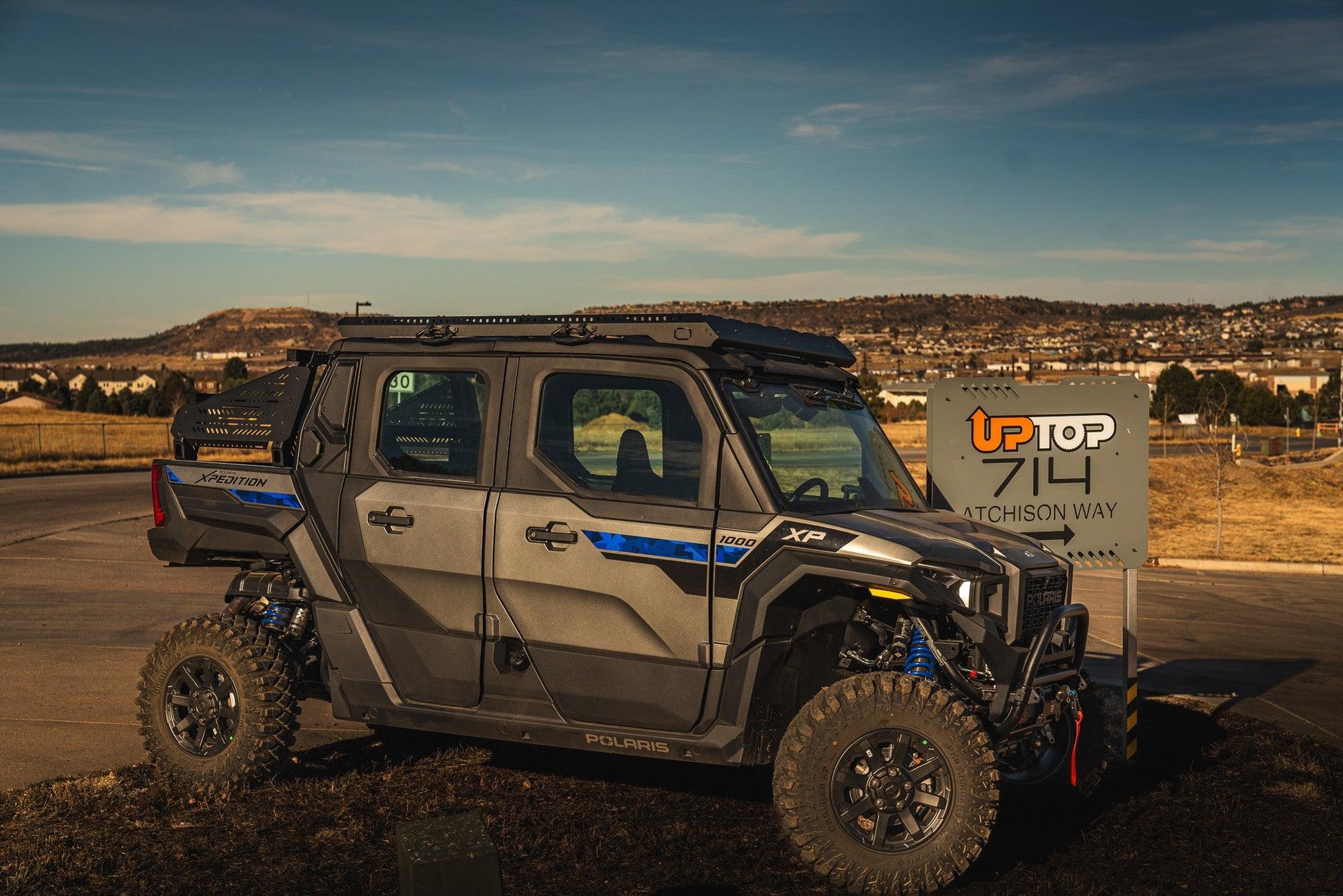 upTOP Overland SxS Roof Rack upTOP Overland | Polaris XPEDITION XP 5 Full Roof Rack