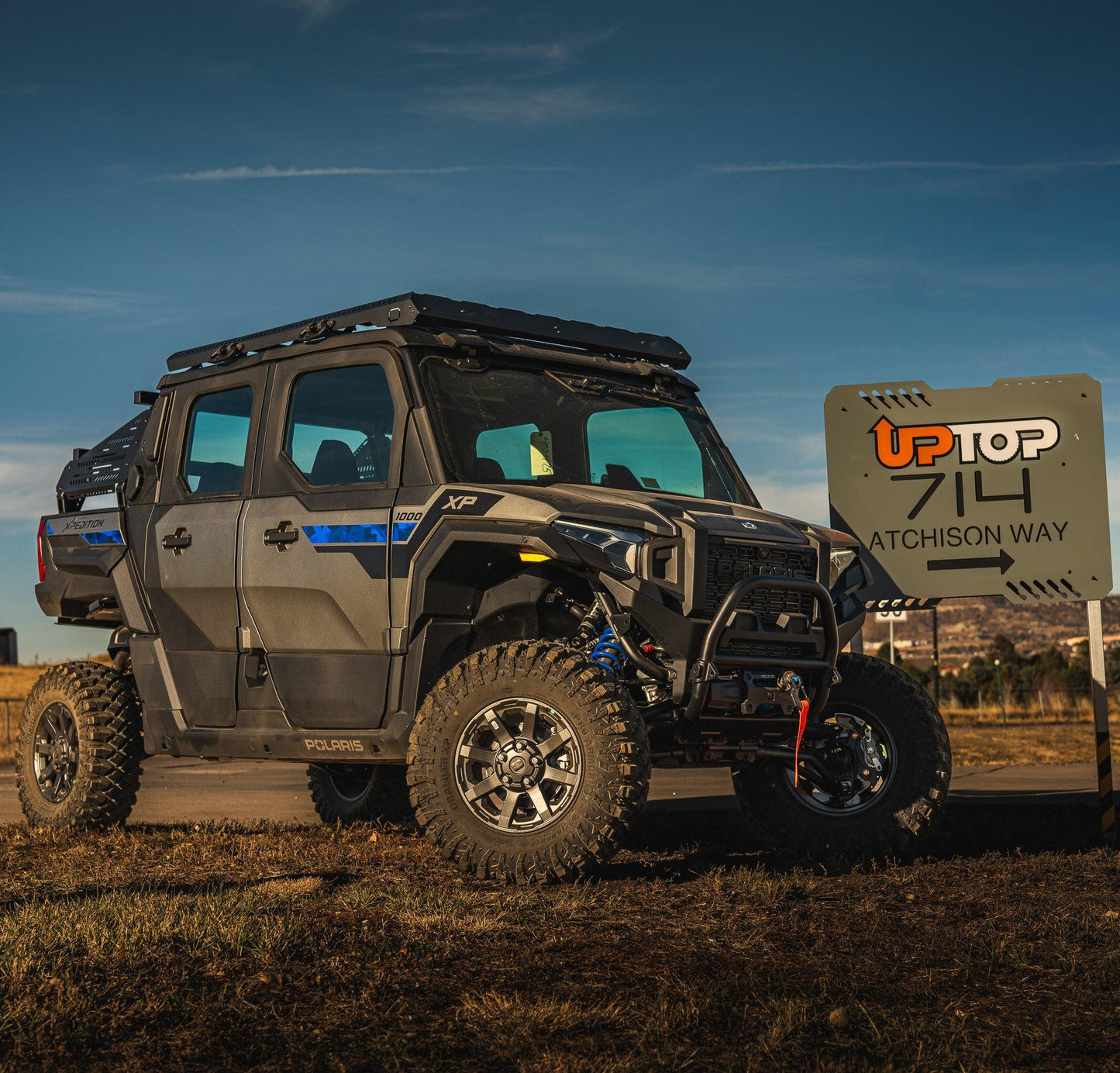 upTOP Overland SxS Roof Rack upTOP Overland | Polaris XPEDITION XP 5 Full Roof Rack