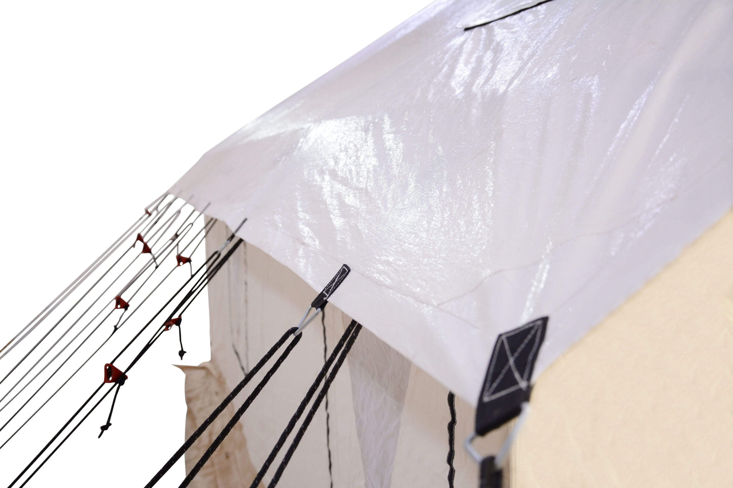 White Duck Outdoors Canvas Tent Fly Sheet for White Duck Outdoors Alpha Wall Tents