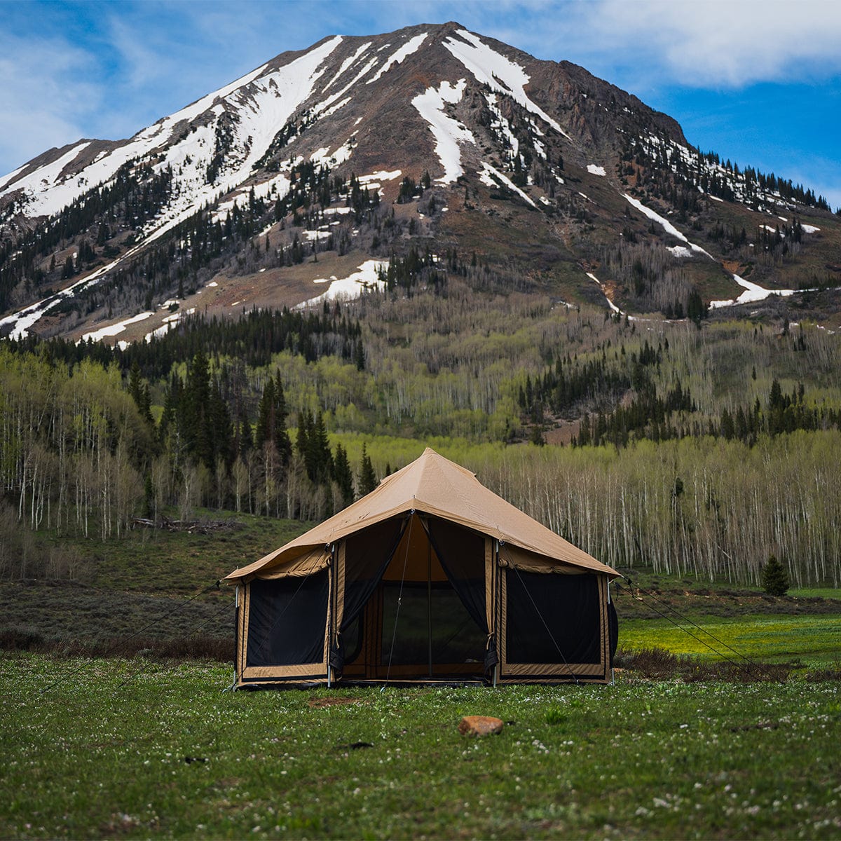 White Duck Outdoors Canvas Tent White Duck Outdoors 14' Altimus Canvas Bell Tent