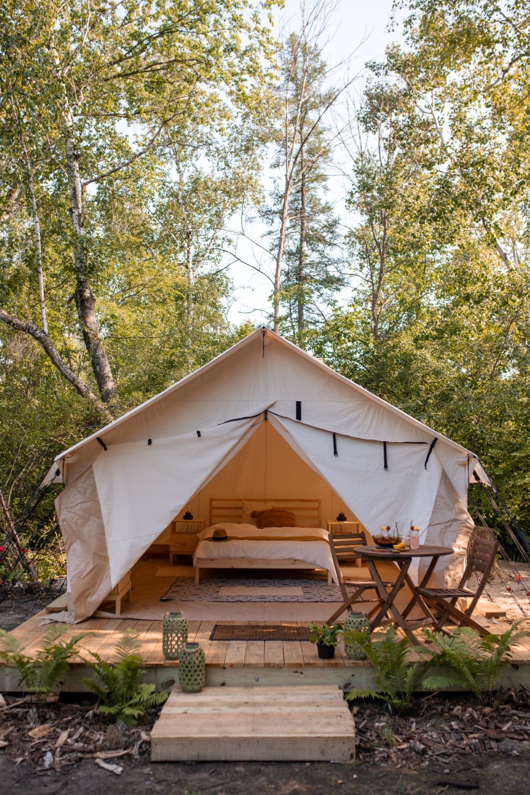 White Duck Outdoors Canvas Tent White Duck Outdoors Alpha Canvas Wall Tent