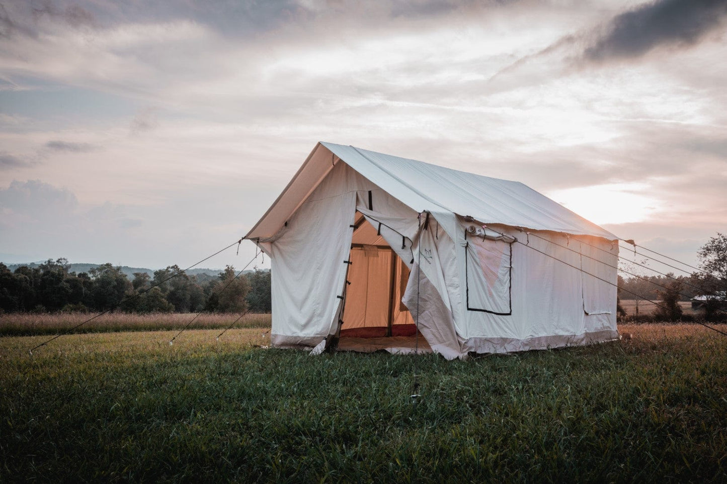 White Duck Outdoors Canvas Tent White Duck Outdoors Alpha Canvas Wall Tent